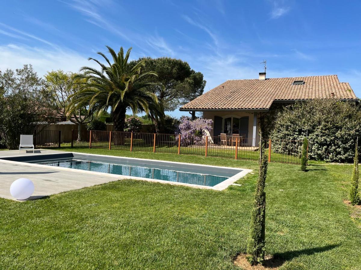 Maison De Charme Avec Piscine Saint-Martin-de-Seignanx Eksteriør billede